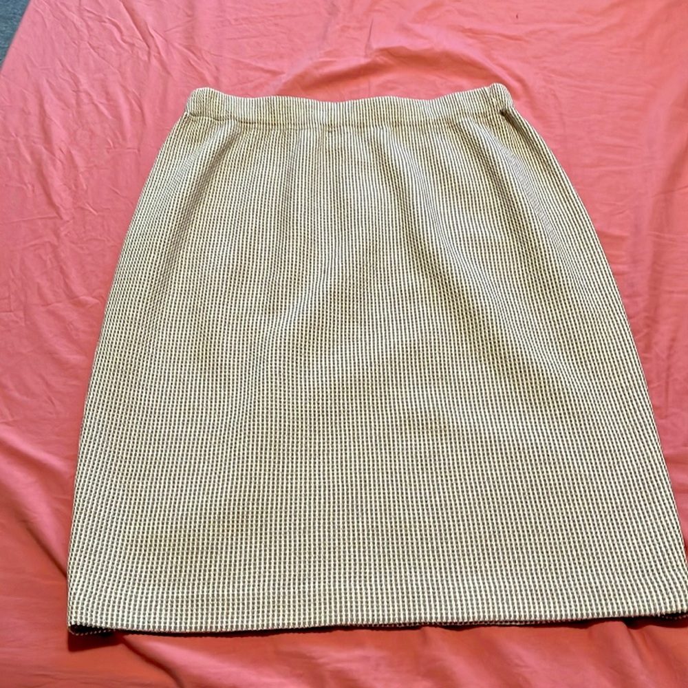 Beige and tan classic St. John collection by Marie Gray
